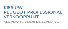 Choisissez votre PDV Peugeot Professional