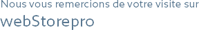 nous vous remercions de votre visite sur webStorepro