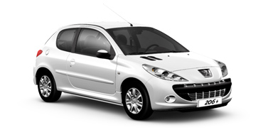 Peugeot 206+, Berline 3 portes