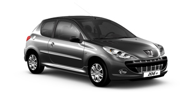 Peugeot 206+, Berline 3 portes